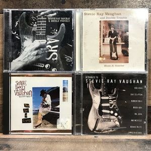 Stevie Ray Vaughan CD Collection Lot Of (4) Used Compact Disks *Nice Assortment*